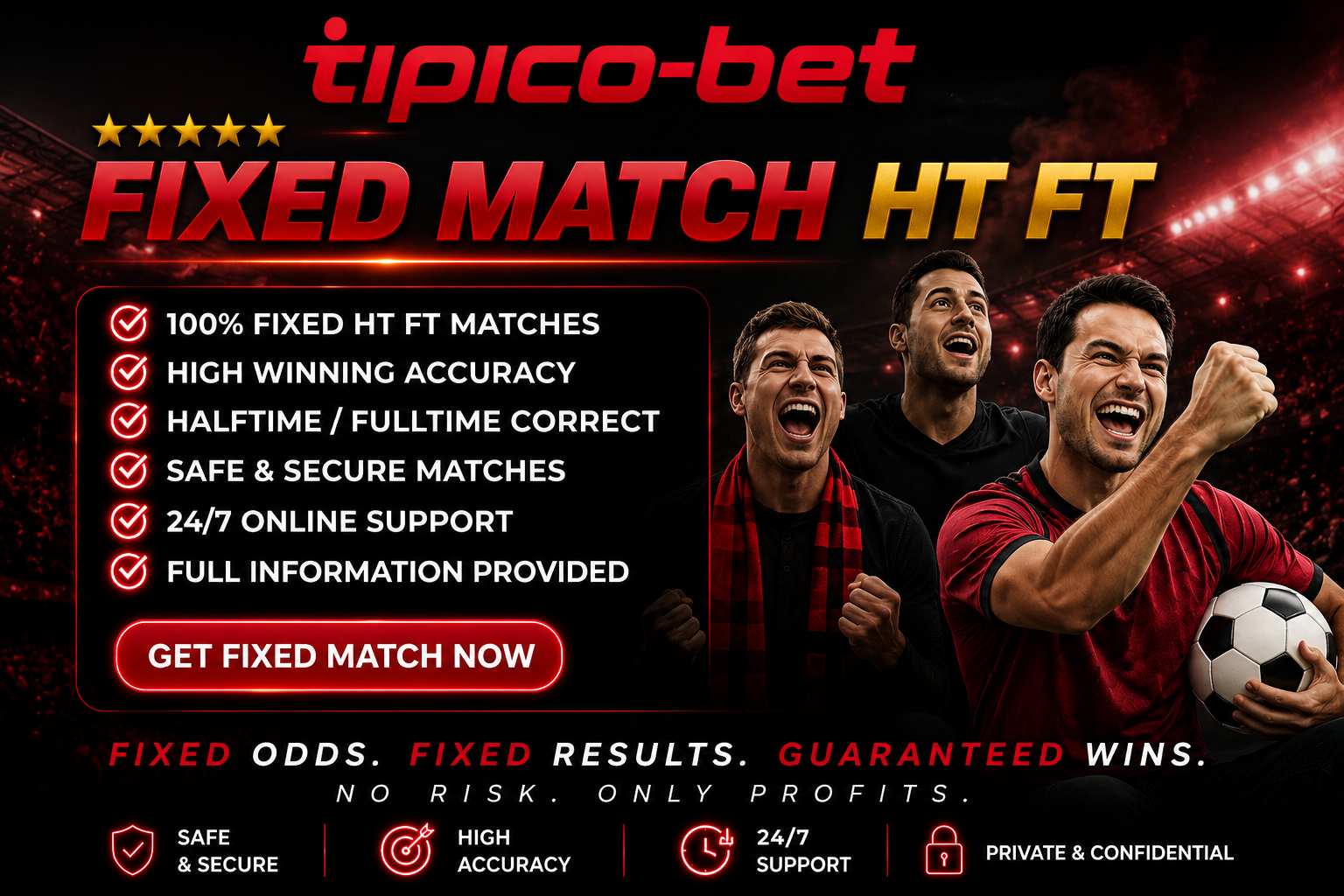 fixed matches tipico bets